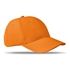 Katoenen baseball cap - oranje