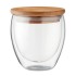 Dubbelwandig drinkglas  250ml - transparant